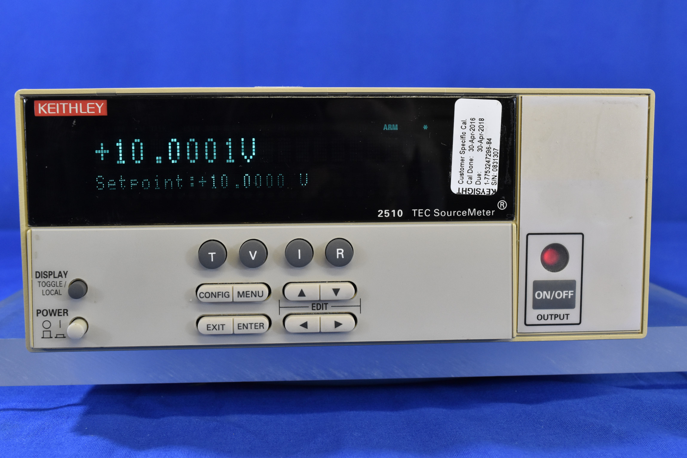 Keithley 2510 TEC SourceMeter, ±10VDC and ±5ADC Silicon Valley Test